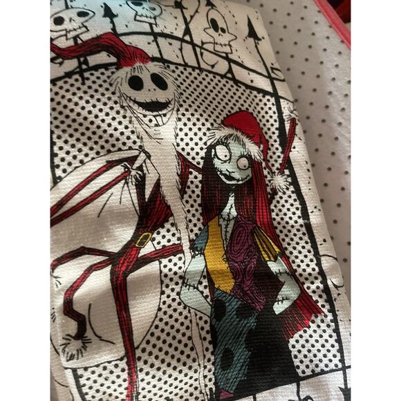The Nightmare Before Christmas Jack Skellington 2 Kitchen Towels Bundle Set New - Picture 4 of 10